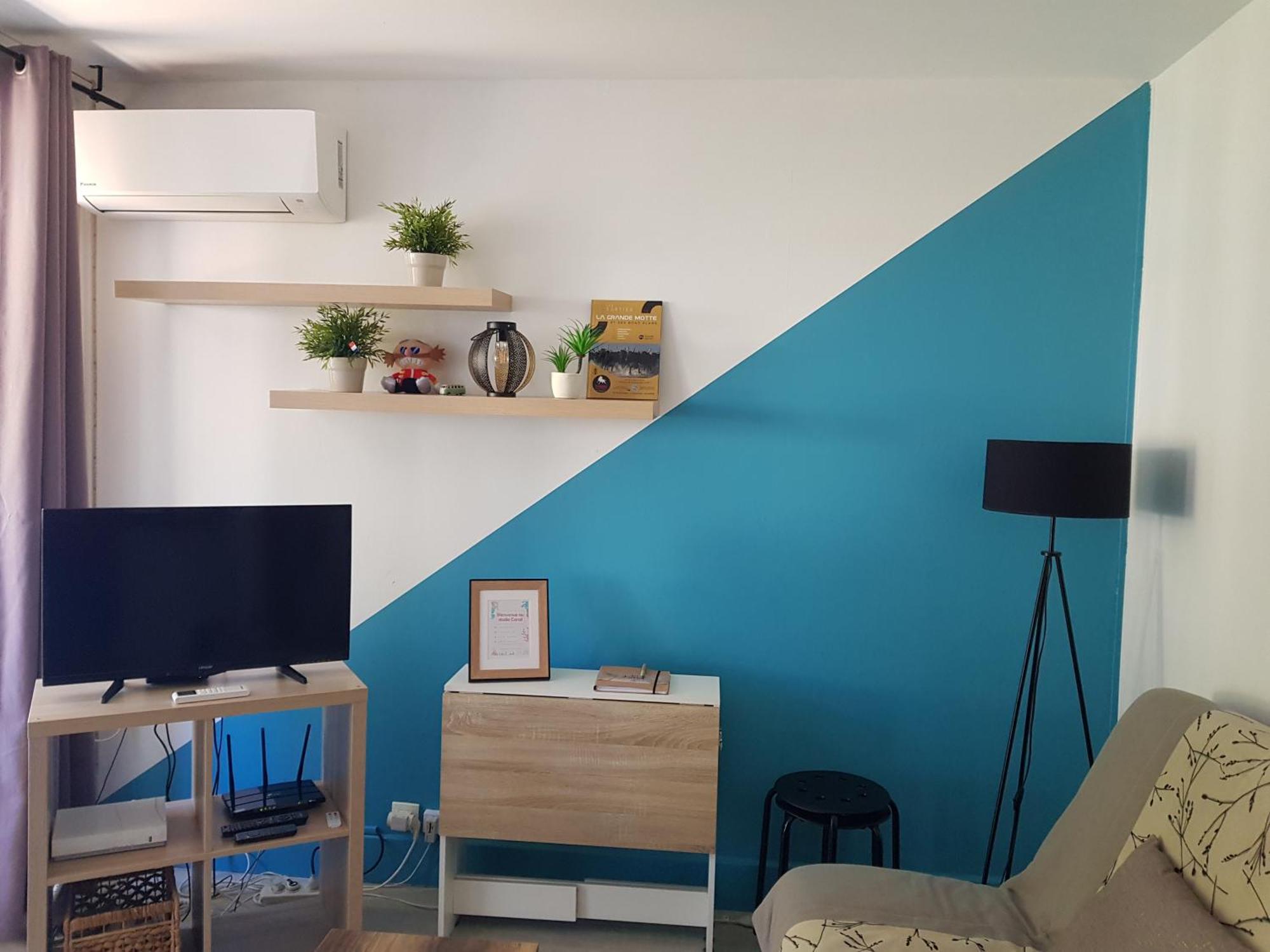 Corail Studio - 2Min Plage Centre Ville - Clim - Wifi - Parking Prive - Ideal Famille - La Grande Motte Экстерьер фото